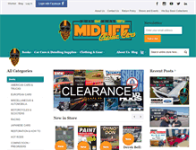 Tablet Screenshot of midlifeclassiccars.com